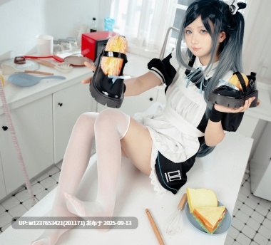 矢量鱼 - 女仆 55P-339M-第5张图片-萌站