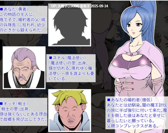 [RPG汉化PC][あるくつうる] 淫欲の術に堕ちた婚約者を目の前で孕ませ陵辱された勇者の物語V1.0.0[1.12G][萌站植入]