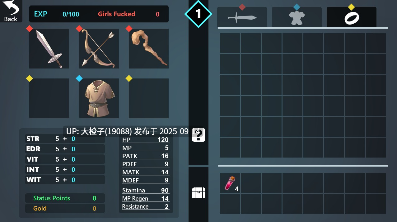 [SLG战斗PC动态生肉][MenZ Studio]异世界迷失后宫 Isekai Lost in Harem v0.51[491M]-第3张图片-萌站