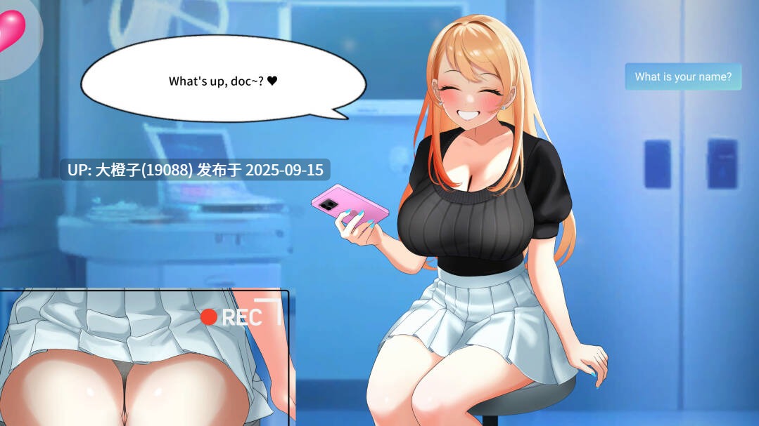 [互动SLG中文全动态触摸]Health Check with the Blonde College Babe! Ver1.0.0  与金发大学辣妹的心跳体检！ [885MCV]-第11张图片-萌站