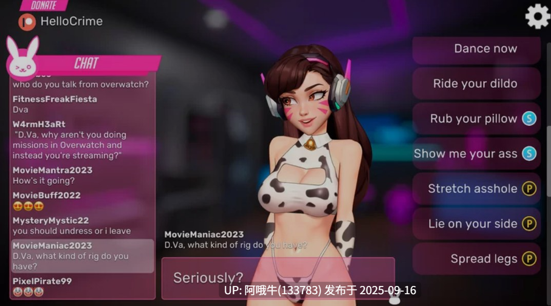 【互动/游戏/全动态】守望先锋色色直播 Overwatch Webcam Ver0.5.2 步兵版 [155M新作]【序号3607】-第4张图片-萌站