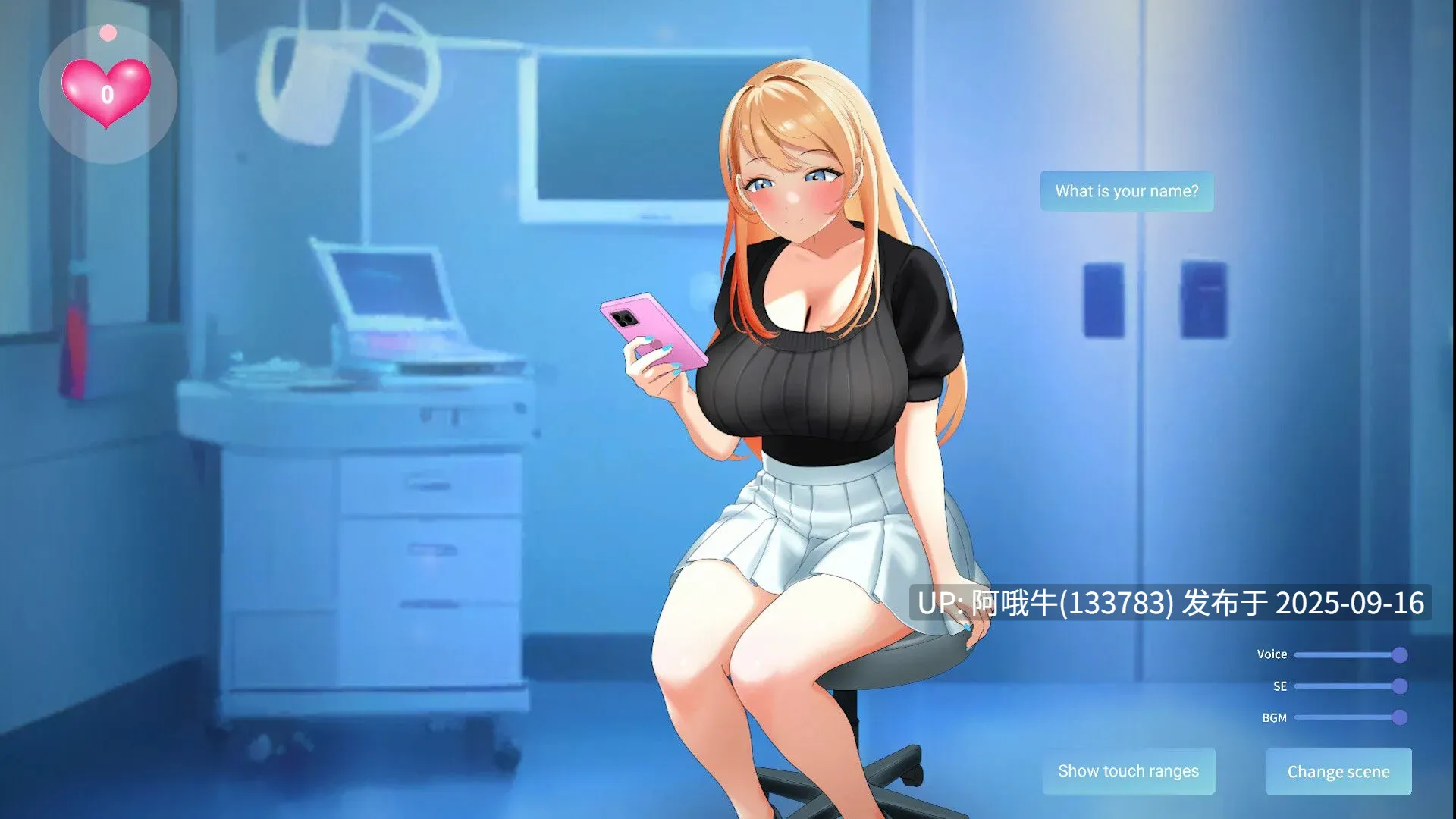 【互动/SLG/中文/全动态/触摸】与金发大学辣妹的心跳体检！ STEAM官方中文版 文件版本：6000.0.8.28930  [150M新作CV]【序号3614】-第6张图片-萌站