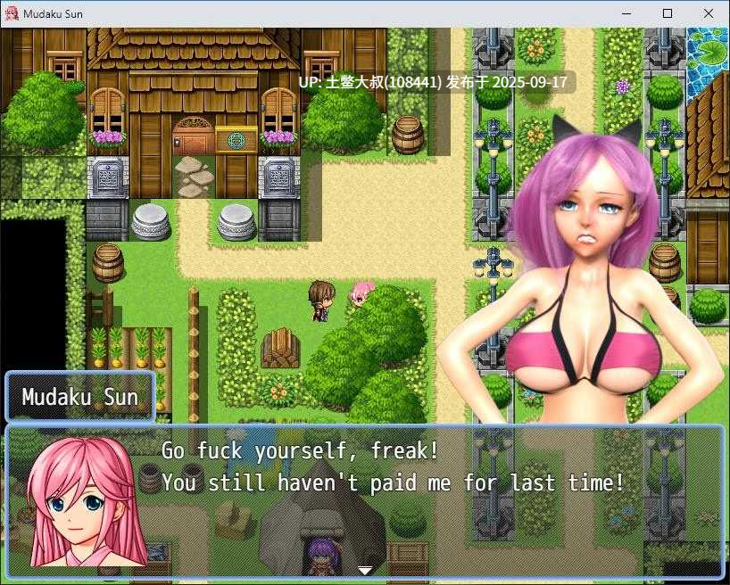 15【3D娃娃风RPG R机翻】Mudaku Sun-愚蠢的乡村荡妇 Mudaku Sun - dumb country slut [v0.2]-第6张图片-萌站