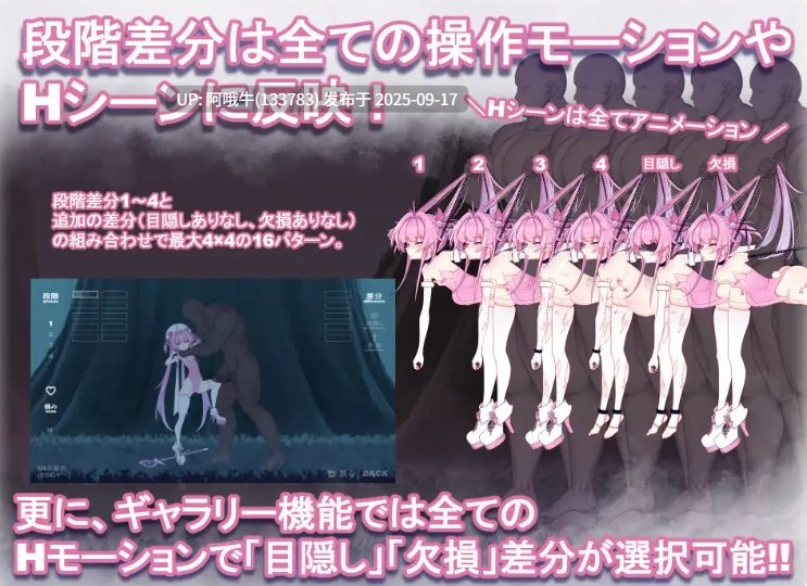 【ACT/动态/PC】魔法魅魔少女莉莉丝 マジカル少女リリス ver1.0.1【2.37G】【序号3635】-第3张图片-萌站