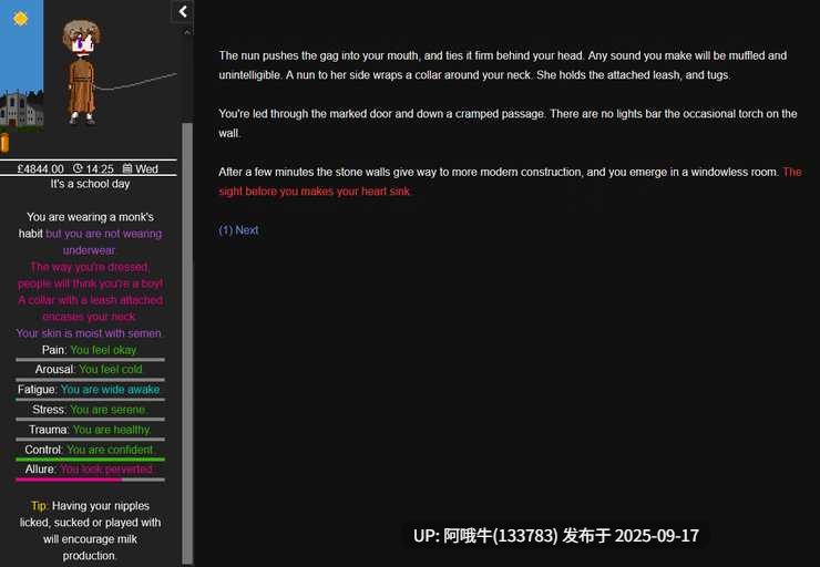 【htlm机翻/文字/安卓生肉】程度Degrees of Lewdity [v0.5.5.5] [Vrelnir]【144M】【序号3652】