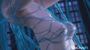 【3D动画/ErochanFX】 25.09月新作 鸣潮-奥古斯塔和尤诺之魔法触手 [328M]