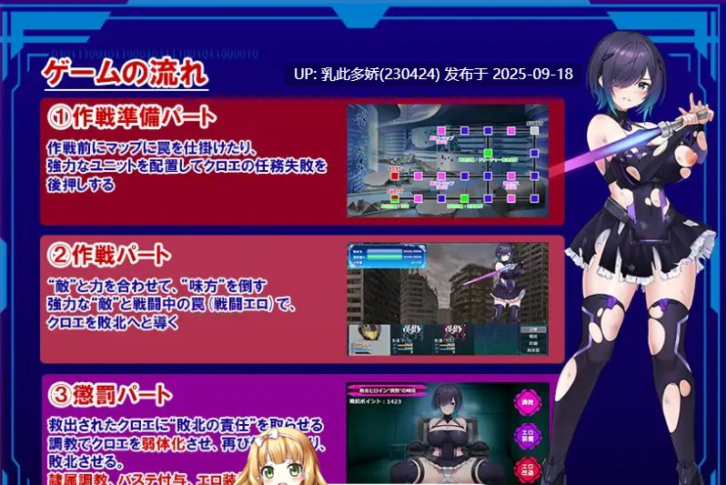 18[RPG-PC] [RPG汉化]圣隶战姬克洛伊～直到「最強」沉沦于权力～ ver1.2.0 挂载机翻汉化版 [1.3G]-第6张图片-萌站