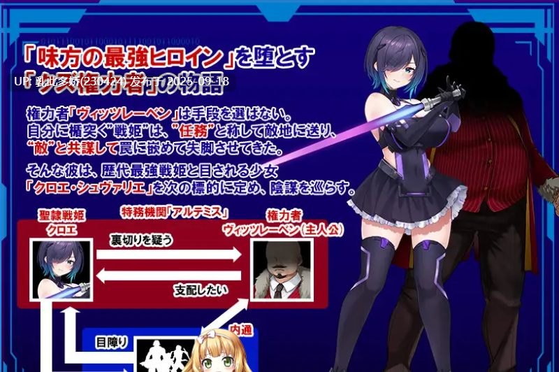 18[RPG-PC] [RPG汉化]圣隶战姬克洛伊～直到「最強」沉沦于权力～ ver1.2.0 挂载机翻汉化版 [1.3G]-第9张图片-萌站