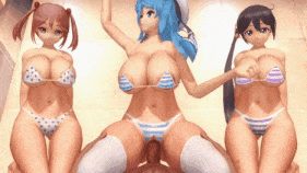 新作-[艦これ]搾精縞ビキニ(青) - 極楽浄土-第3张图片-萌站