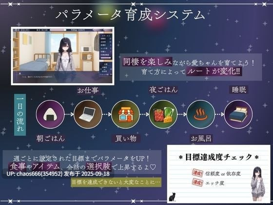 【度盘/AI生成/SLG/AI汉化/PC/CV/恋爱/同居】【名称：与孤独少女的50天 原名：孤独少女との50日間】v1.0【文件大小：887M】