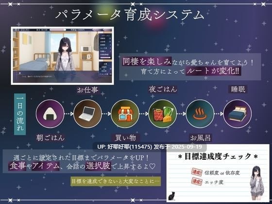 【度盘/萌盘/PC/新作/SLG/同居/CV/制服】与孤独少女的50天v1.0【共1.5GB】【AI内嵌汉化】【原名：孤独少女との50日間】【2025年08月30日 发售】-第2张图片-萌站