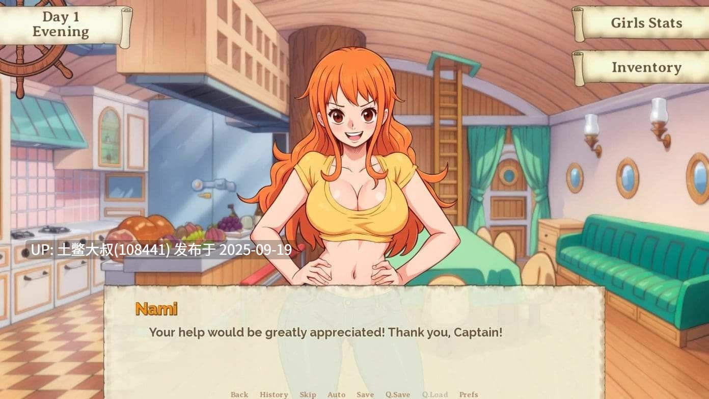 【2D同人类SLG R机翻 海贼王 PC】好色海盗 Lusty Buccaneers [v0.31]-第3张图片-萌站