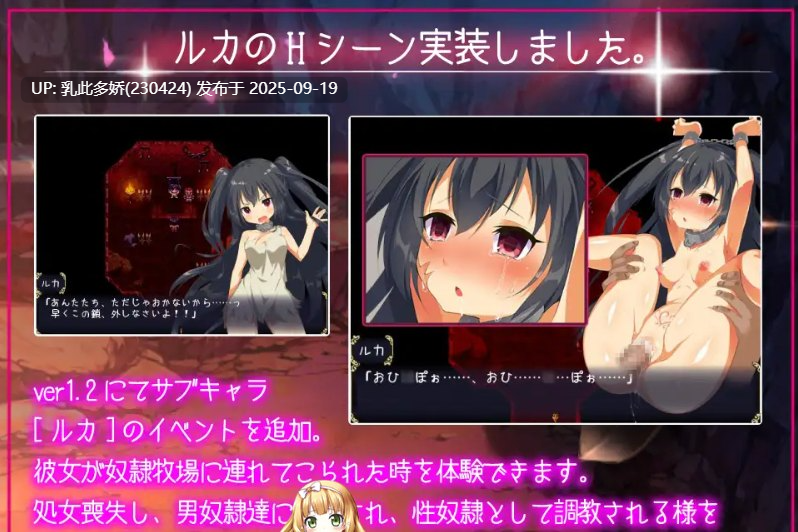 11[RPG-PC] [RPG汉化]艾莉娜的奴隶日记-ver1.21 SSTM精翻汉化版+全回想[170M]-第2张图片-萌站
