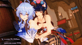 新作-[Genshin impact] Yunjin x Ganyu Futa💕Sex (Request)-第7张图片-萌站