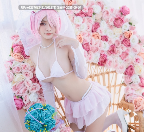 Azami - NO.06 蕾姆婚纱 [40P-201MB]-第3张图片-萌站