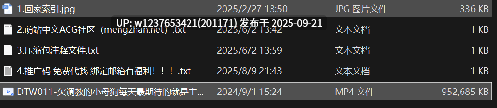 【DemiFairyTW(Demi爹咪)】DTW011-欠调教的小母狗每天最期待的就是主人的精液，插人家的小穴时要牵着人家唷【930M】