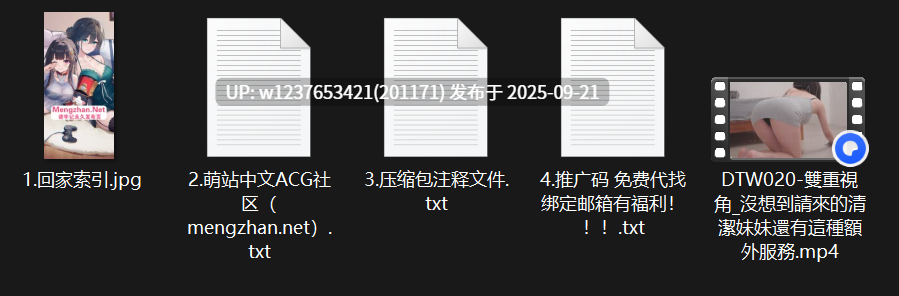 【DemiFairyTW(Demi爹咪)】DTW020-雙重視角_沒想到請來的清潔妹妹還有這種額外服務【1.25G】