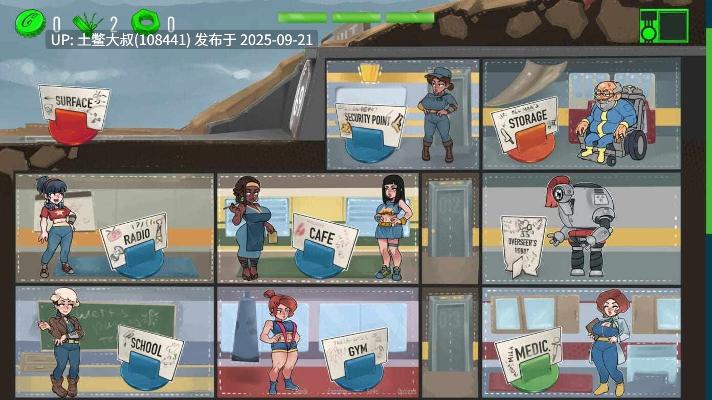 【2D同人SLG 辐射69 R机翻 PC+AZ】深金库69 Deep Vault 69 [v0.5.11]-第5张图片-萌站