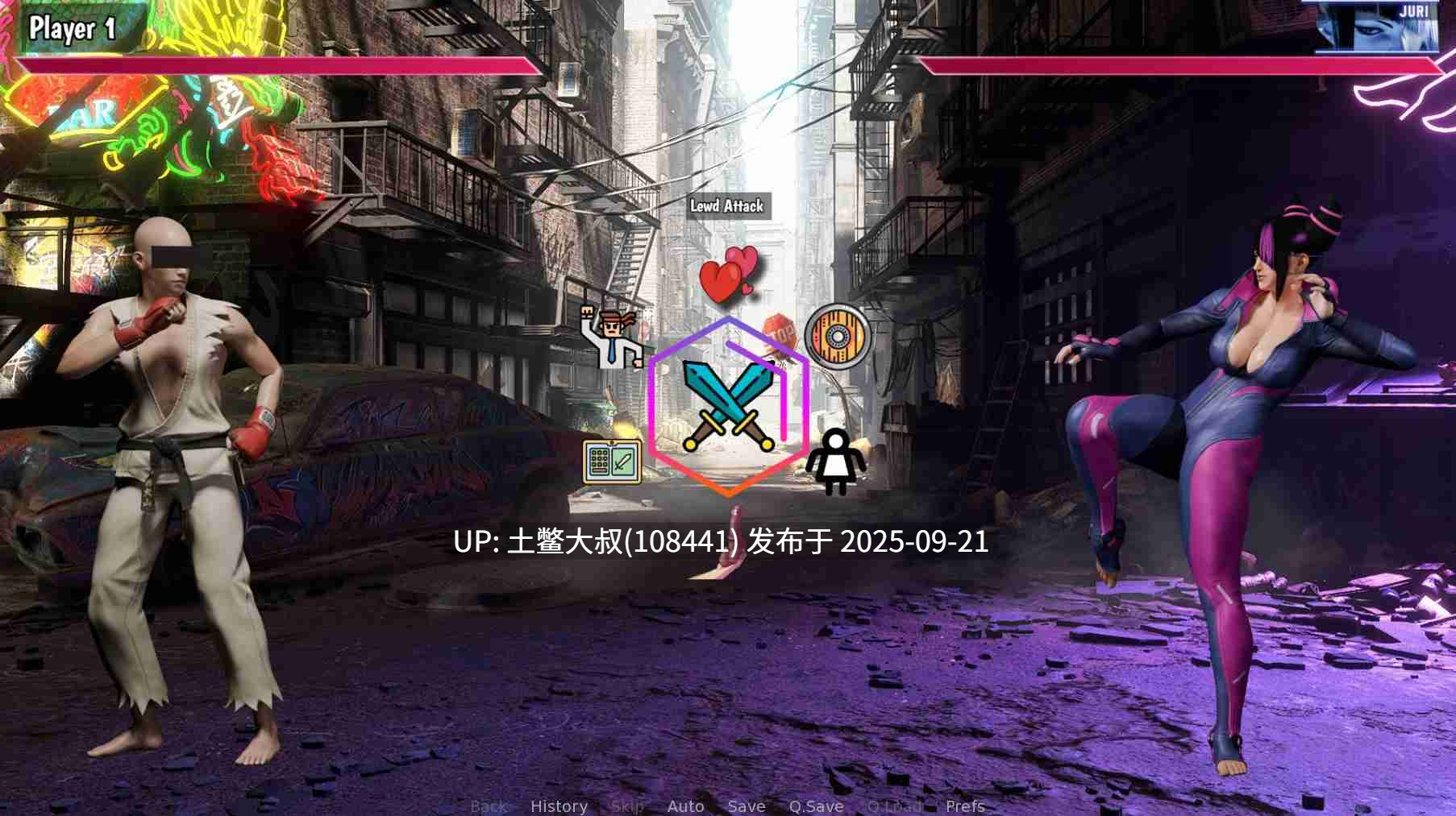 【3D同人SLG 街霸 全动态 R机翻】街头斗殴者成人游乐场 Street Brawlers Adult Playground [Battle 8.3]-第2张图片-萌站
