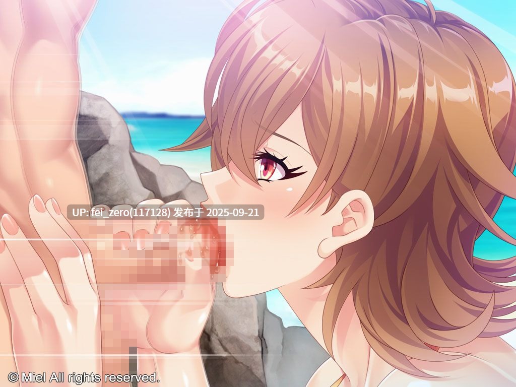 【PC/ADV】元ヤン爆乳人妻をビーチでデカチン生ハメ?強気なメスを孕ませオナホ寝取りする夏?[Miel] 