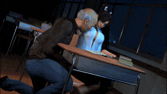 【3D动画/szyca】 25.09月新作：不知火舞NTR4 极品黑丝女教师应聘中被猥琐校长侵犯中出 [1.57G]
