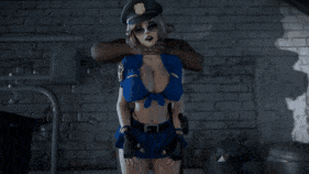 【1K/无修/无水印】新作[0Zman] 9月新作 性感爆乳女警出勤被大胃袋尼哥后入爆操中出--第2张图片-萌站