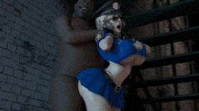 【1K/无修/无水印】新作[0Zman] 9月新作 性感爆乳女警出勤被大胃袋尼哥后入爆操中出--第4张图片-萌站