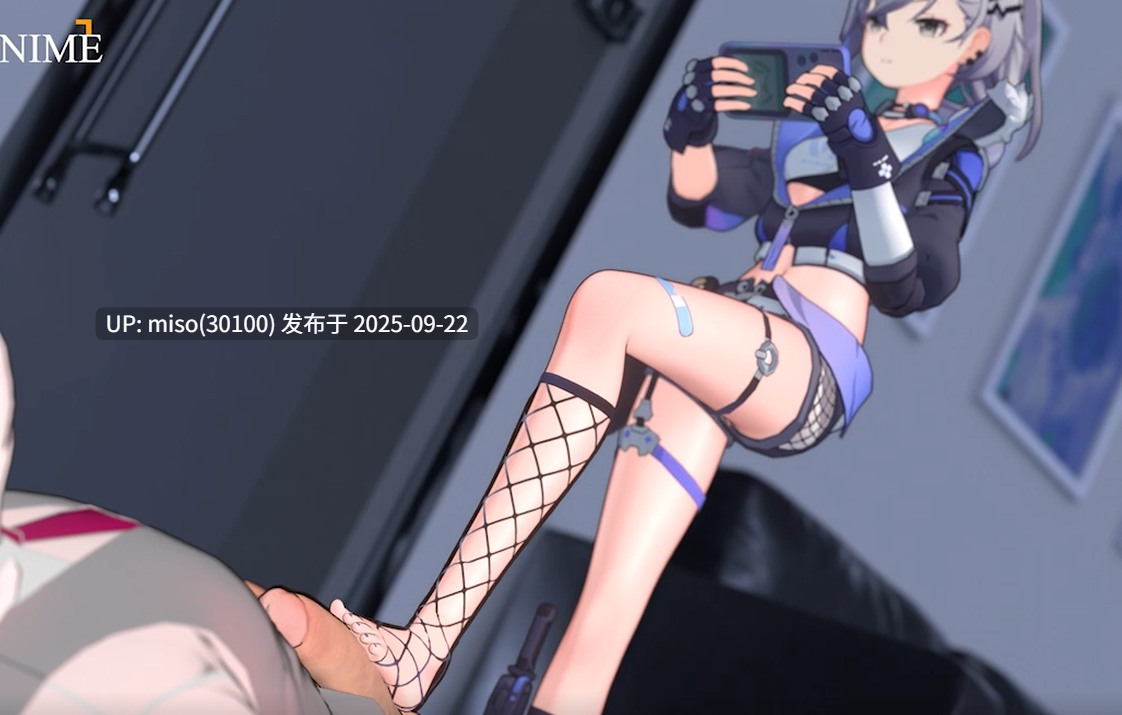 4.Iwara - 18 银狼SEX升级之道 前半[Honkai_StarRail]Silver Wolf First Half 