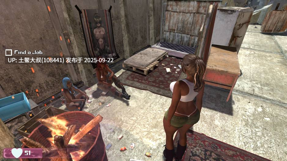 【3D开放世界类 可用机翻工具】婊子土地 Bitch Land [Build 10.c]-第5张图片-萌站