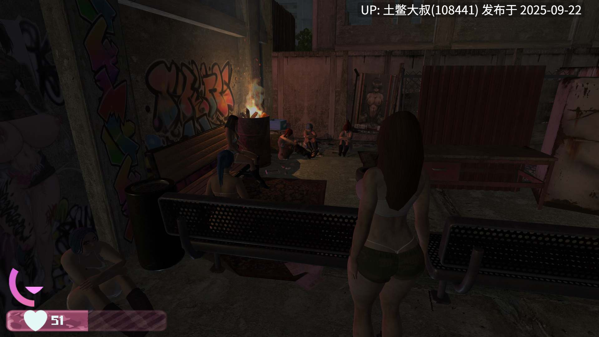 【3D开放世界类 可用机翻工具】婊子土地 Bitch Land [Build 10.c]-第13张图片-萌站