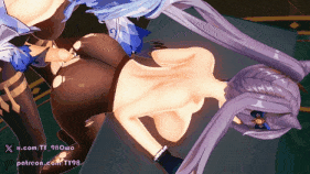 新作-[Genshin impact] Ganyu x Keqing Futa💕Sex (Request)-第4张图片-萌站