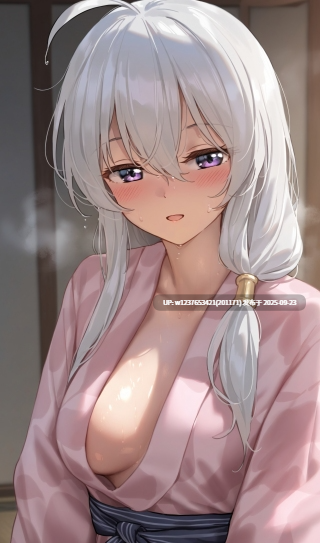 【捆绑/调教/迷奸/堕落】[Misaaki]_伊蕾娜-浴衣温泉_Elaina_[AI_Generated]【246M】-第2张图片-萌站