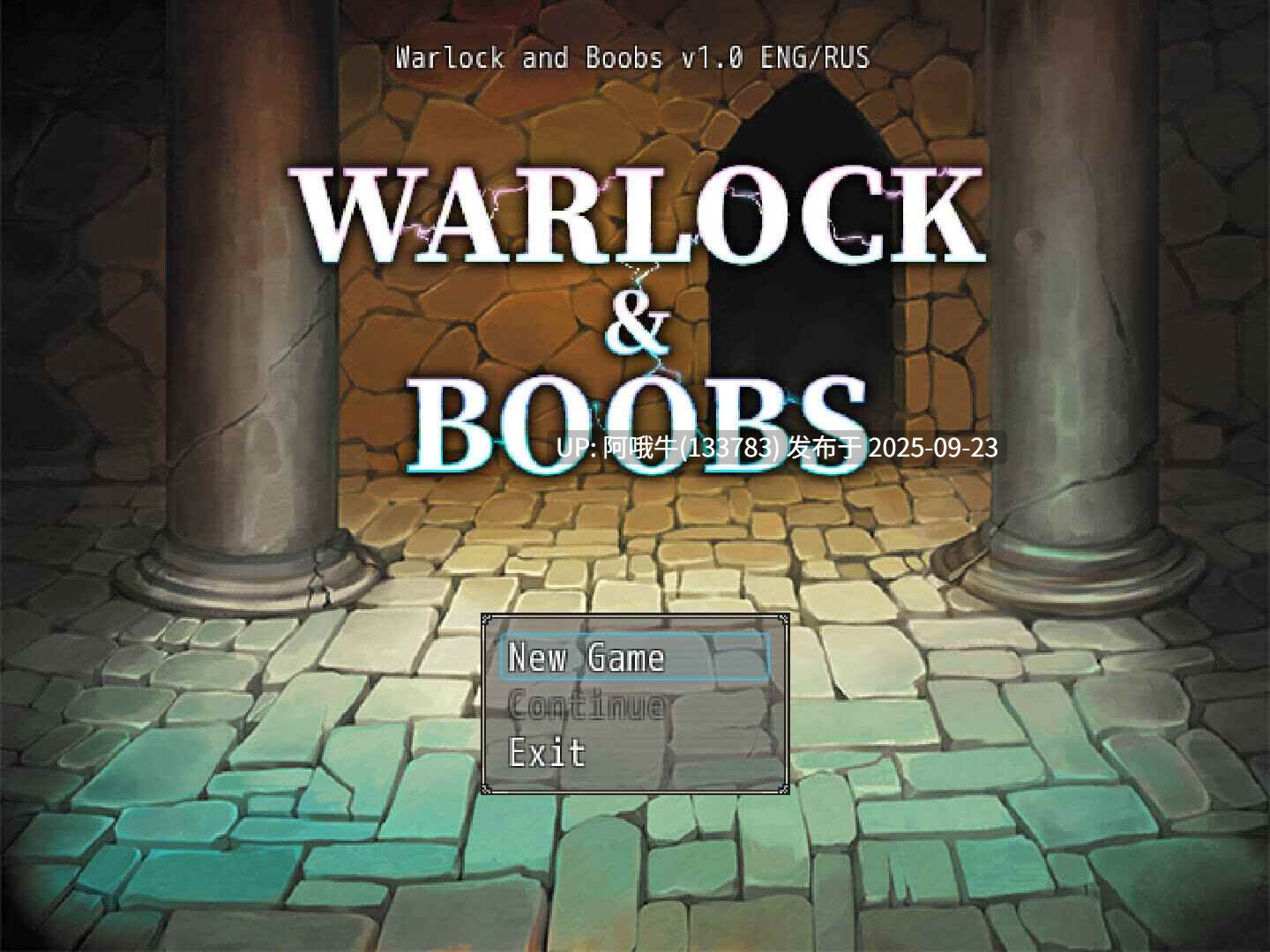 【欧美/RPG/机翻/步兵/动态CG】 术士与奶子Warlock and Boobs Ver1.0 机翻步兵版 [1.7G更新]【序号3748】