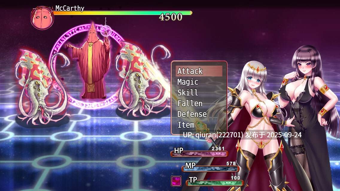 更新[爆款RPG/SM/异种X] 堕天女武神 Fallen Valkyrie V0.415 官方中文版 [1.30G]-第2张图片-萌站