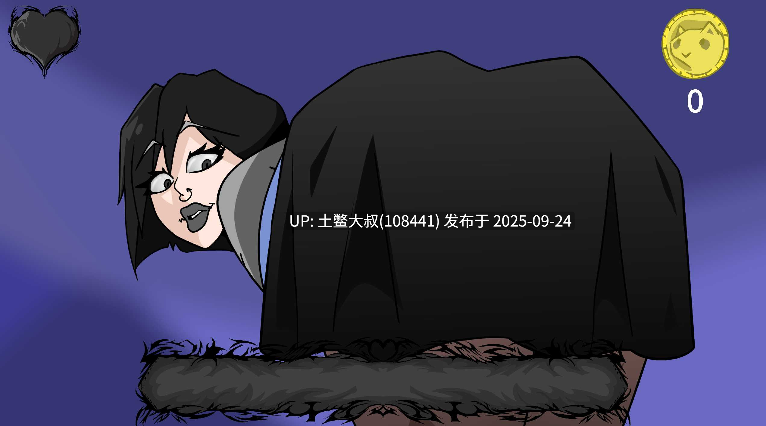 【2D欧美互动类 生肉 男同】Goth Femboy And Tentacles [v0.2]