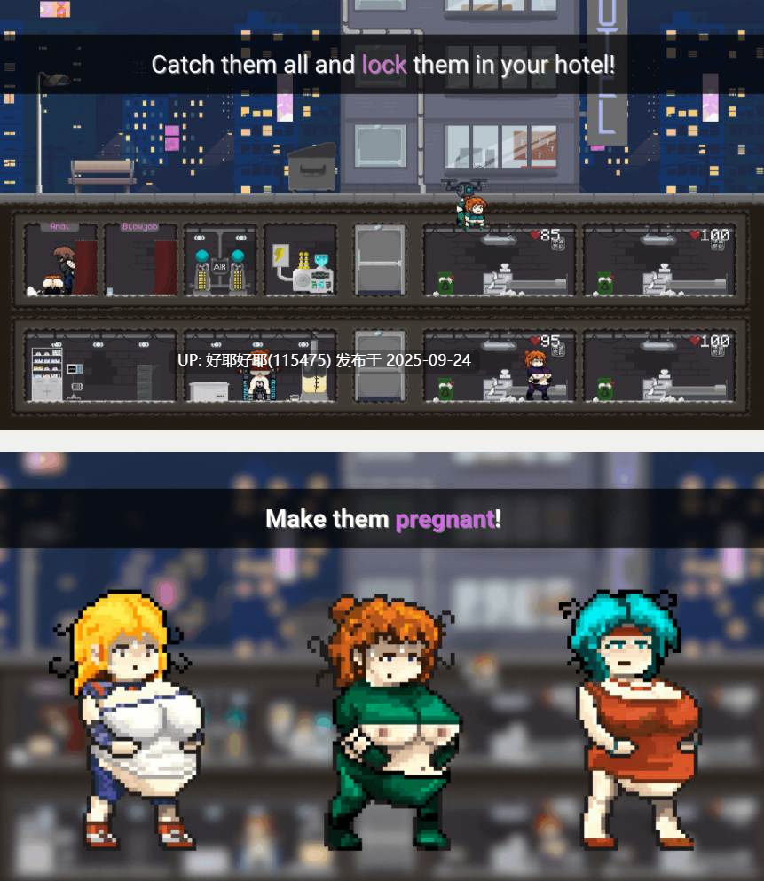 【度盘/萌盘/PC&安卓/更新/SLG/动态/无汉化】风月旅馆v1.0【共893M】【原名：Brothel Hotel】【2025年06月14日 更新】