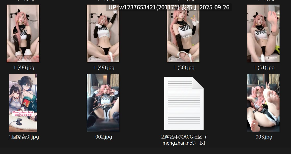【喵帕斯不是怕死喵】阿黑颜神颜萝莉幽灵娘+妮可cos擦边福利+付费图包【865M】-第14张图片-萌站