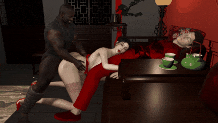 【3D 动画】3851.Vam ntr - 妻子在婚礼当天出轨第 2 部分[舟合3851]-第4张图片-萌站