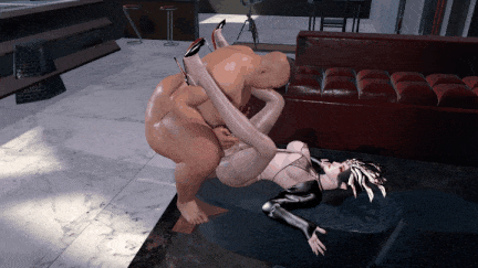 【3D 动画】3853.Vam ntr-美杜莎和一个胖子 [舟合3853]-第5张图片-萌站
