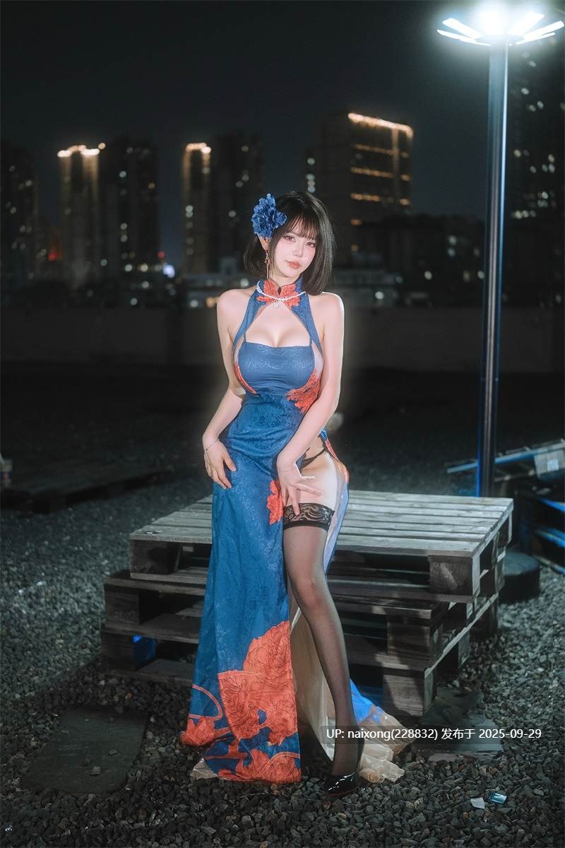 Tina很妖孽呀 - 碧蓝航线 建武 旗袍 4K [39P-331M]-第3张图片-萌站