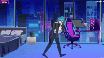 【2D日式互动类 生肉】夜间玩家 Nightgamer [v2025-09-21]