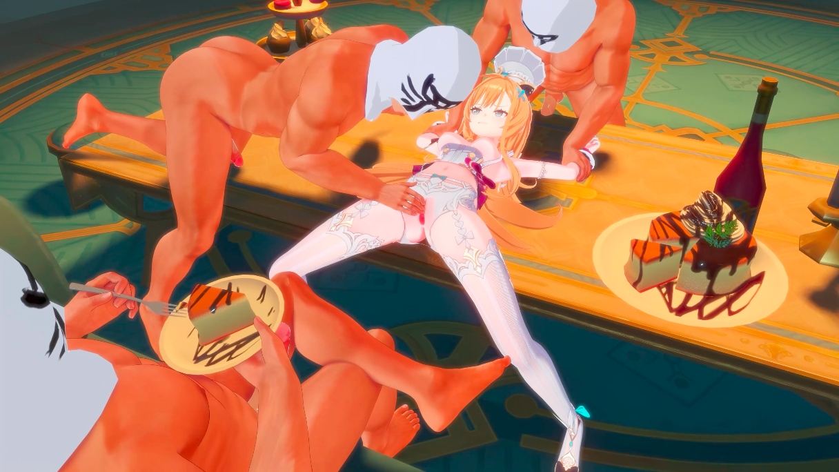 爱可菲 原神 五分钟  Kiramekuhoshi bgm 3D 