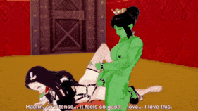 新作-Ogre queen fucks Nezuko futa hentai
