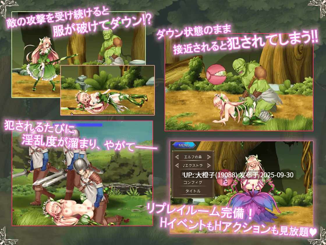 [ACT动态汉化PC异种奸][NineBirdHouse]プリンセスディフェンダー ～精霊姫エルトリーゼの物語～ Princess Defender v1.01[2.46G]-第13张图片-萌站