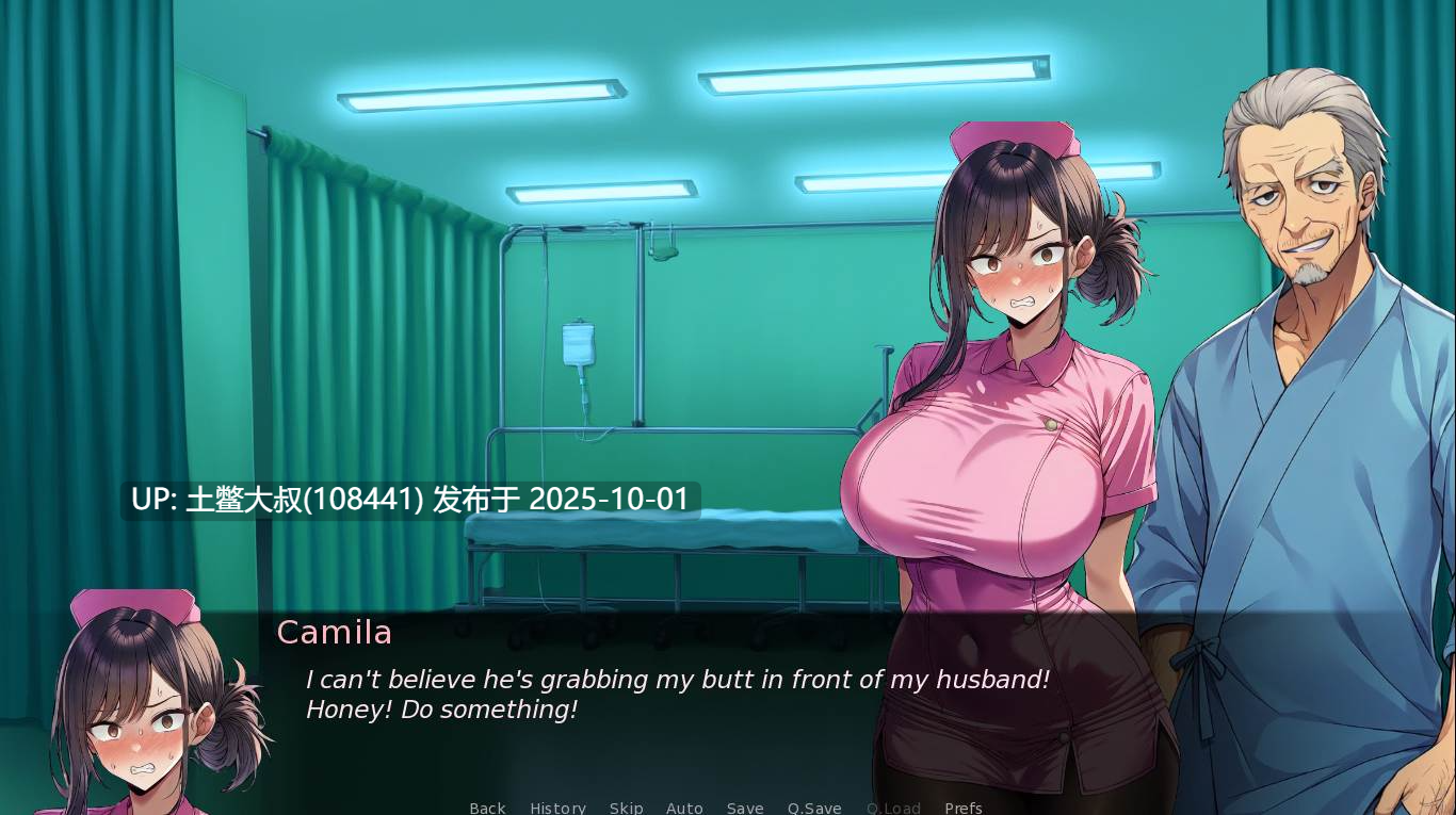【2D日式SLG R机翻】护士德赛尔 Nurse Desire [v0.2]-第3张图片-萌站
