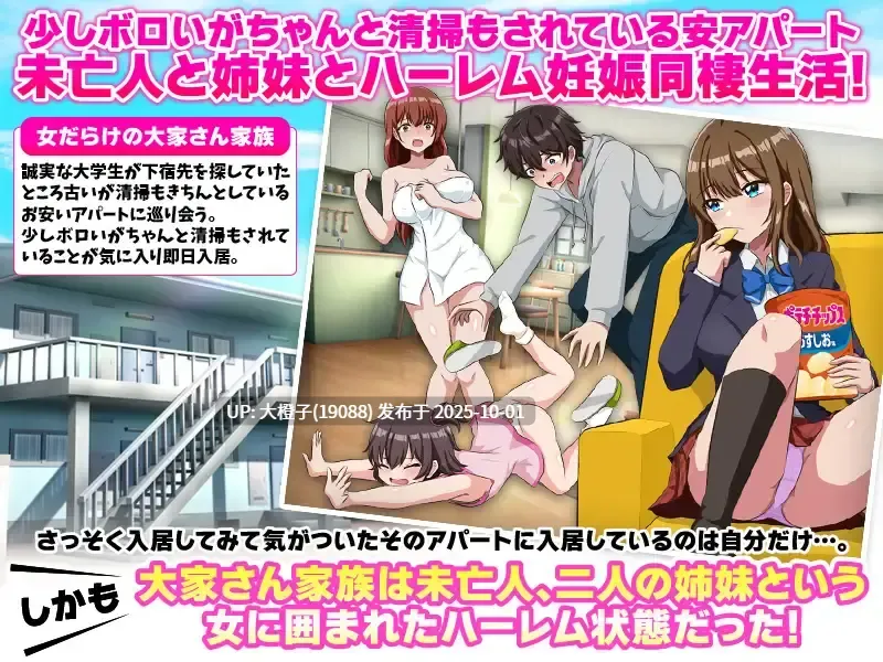 [RPG汉化PC][VITAKAISER]与寡妇和她的女儿们一起的后宫同居怀孕生活！おひさま荘にようこそ！ver1.0[萌站植入][1G]-第4张图片-萌站