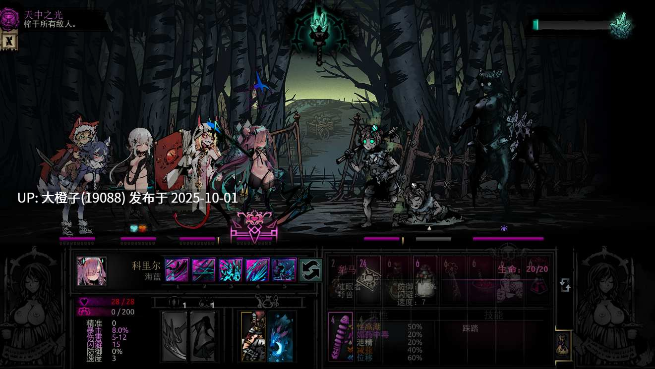 [肉鸽RPG中文PC色色]暗黑地牢荡欲拓展Ver26186+ns版mod+修改器[9.41G]-第8张图片-萌站
