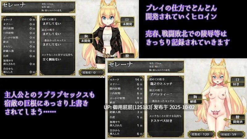 [爆款RPG/处女/NTR/更新] 兽耳少女才不会背叛呢 獣耳乙女は裏切らない Ver1.03 STEAM官方中文步兵版 [3.20G]-第12张图片-萌站
