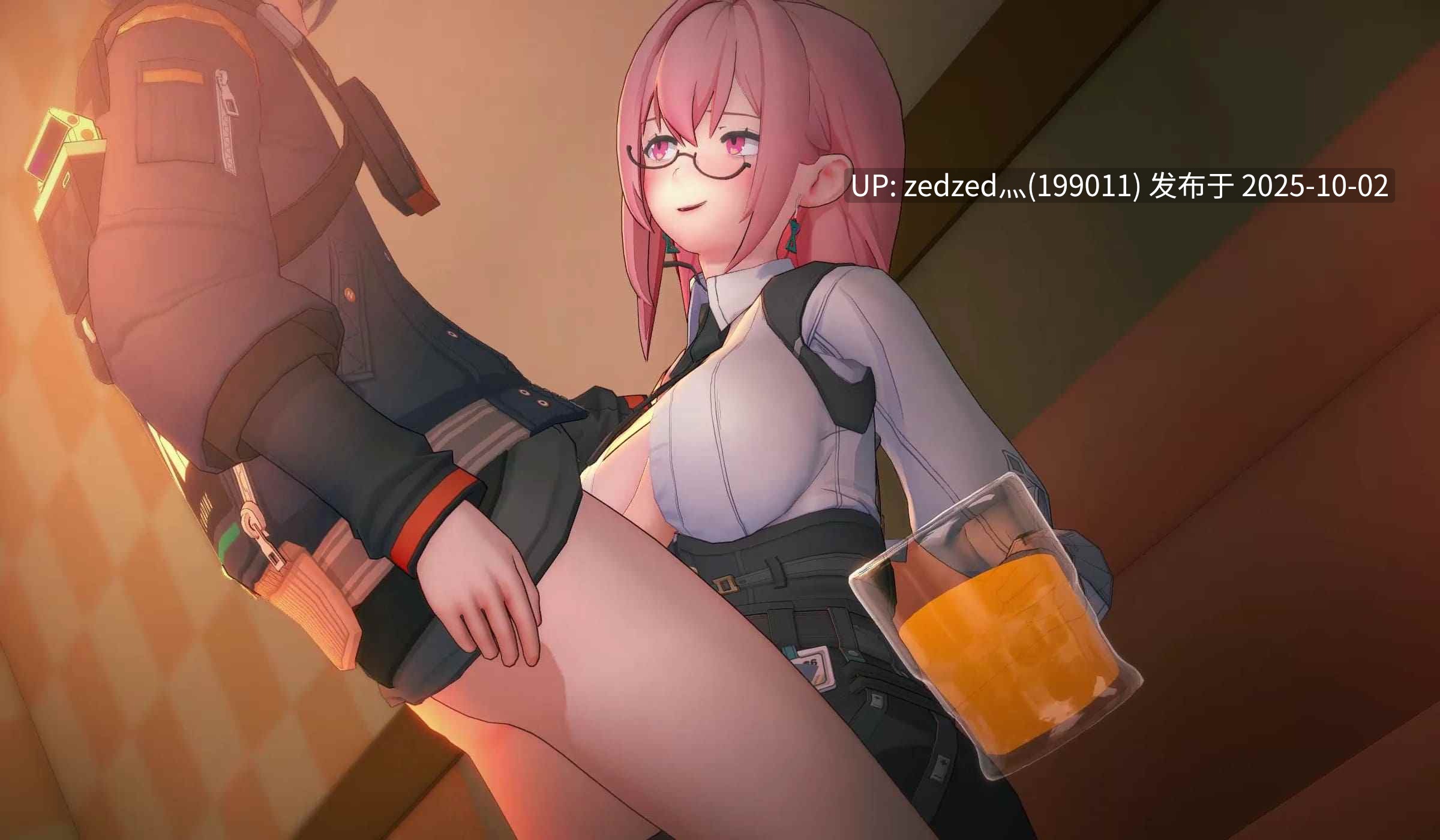 【无修/3d动画】绝区零 月城柳Yanagi