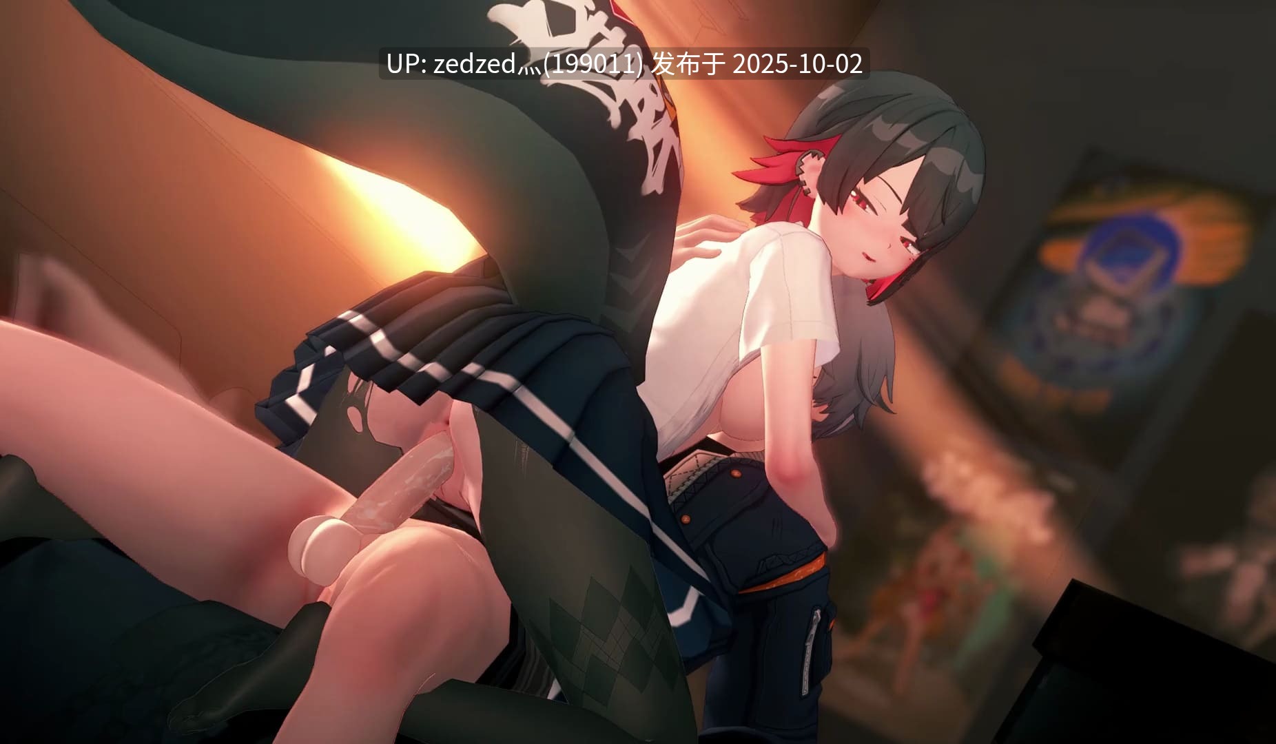 【无修/3d动画】绝区零 艾莲ellen-joe-after-school 5v